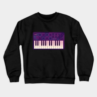 Neon MIDI Controller Crewneck Sweatshirt